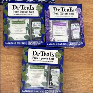 Dr Teal's Epsom Salt Bath Set